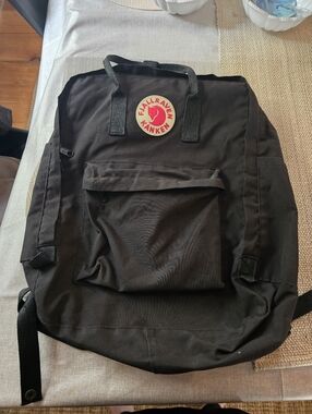 FJALLRAVEN KANKEN Classic Black Backpack - unisex